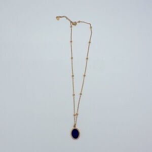 Des’on Women’s Winona Black & Gold Chain Pendant